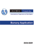 ALMA Bursary Application